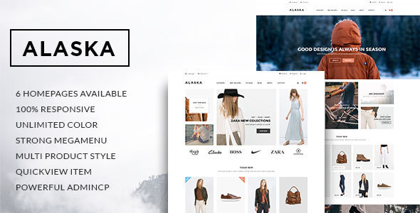 Leo Alaska 1.7.7.3 - Multipurpose PrestaShop 1.6 & 1.7 Theme for Fashion Shop  Clothes and Shoes