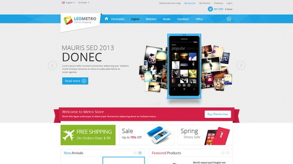 Leo 1.7.4 - Metro PrestaShop 1.6 & 1.7 Theme for Mobile & Electronic Shop