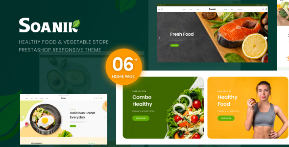 Leo Soanik - Fresh & Organic Elementor Prestashop Theme