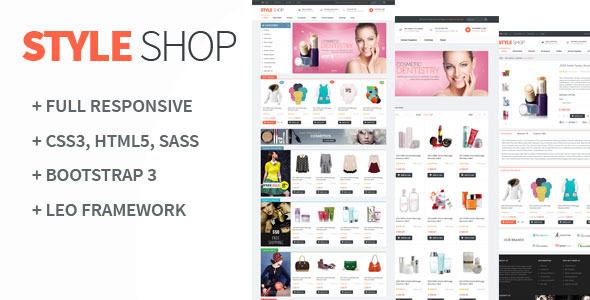 Leo StyleShop 1.7.7.3 - Multistores Prestashop 1.6 and 1.7 Theme