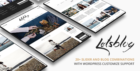 Lets 3.4.5 Blog WordPress