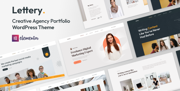 Lettery 25.04.2025 - Creative Agency Portfolio WordPress Theme