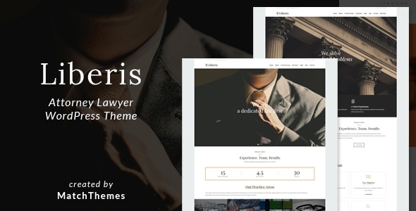 Liberis 2.4.2 - Attorney Lawyer WordPress Theme