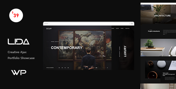 Lida 5.5 - Ajax Portfolio WordPress Theme