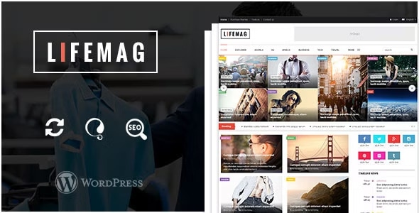 LifeMag 1.2.0 - Responsive Magazine WordPress Theme