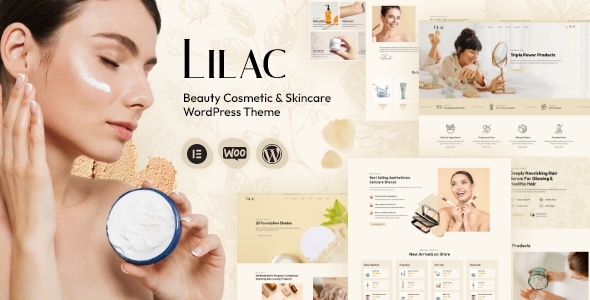 Lilac 1.0 - Beauty Cosmetics Shop WordPress Theme