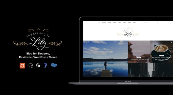 Lily - Blog for Bloggers Reviewers WordPress Theme