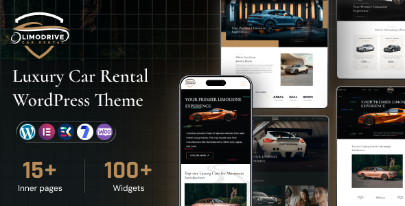 LimoDrive 1.8 - Car Rental WordPress Theme