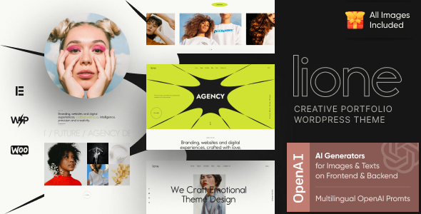 Lione 1.20 - Creative Portfolio WordPress Theme