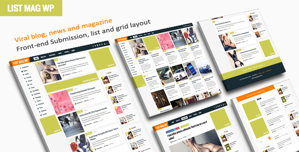 List Mag WP 4.4 - A Responsive WordPress Blog Theme