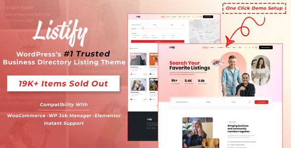 Listify 3.2.8 - Directory & Business Listing WordPress Theme