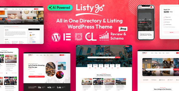 Listygo 2.2.1 - Directory & Listing WordPress Theme