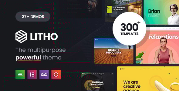 Litho 30.12.2025 Multipurpose Elementor WordPress Theme