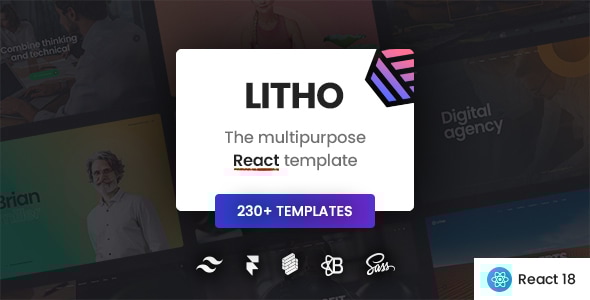 Litho 2.0 - The Multipurpose React Template