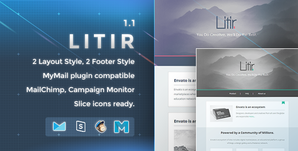 Litir 1.1 - Responsive Email Template