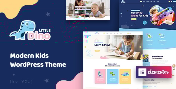 Littledino 1.4.2 - Modern Kids WordPress Theme