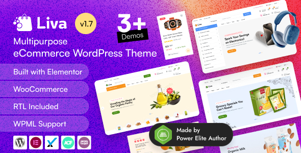 Liva 10.1.2 - Multipurpose eCommerce WordPress Theme