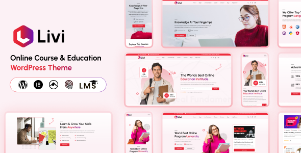 Livi 1.0 - Education WordPress Theme
