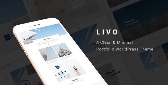 Livo 2.3 - A Clean & Minimal Portfolio WordPress Theme