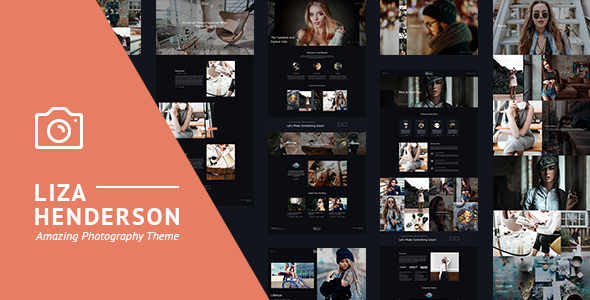 Liza  Photography WordPress Theme