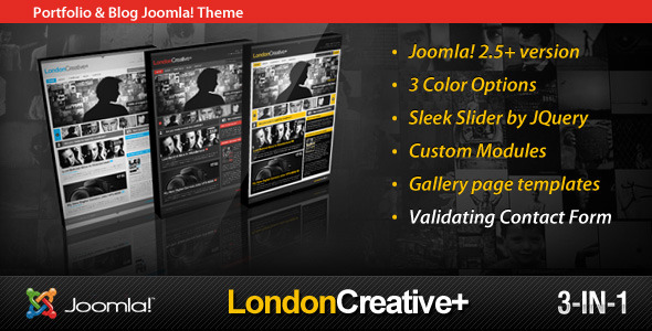 London 1.0 - Creative  (Portfolio & Blog Joomla Theme)