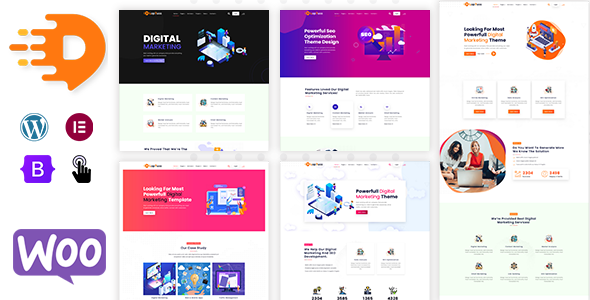 Loptus 2.0 - Digital Marketing Agency WordPress Theme