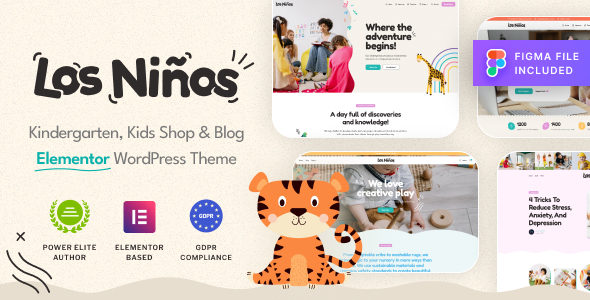 Los Ninos 1.2.1 - Children Education WordPress Theme