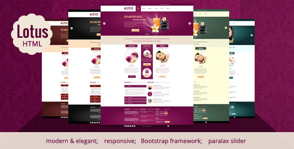Lotus 5.2.226 - Spa & Wellness HTML Responsive Template