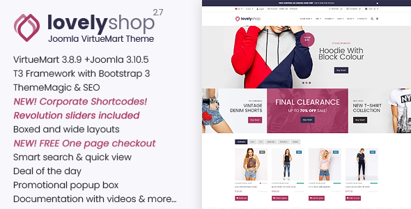 LovelyShop 2.7 - Responsive Multipurpose VirtueMart Theme