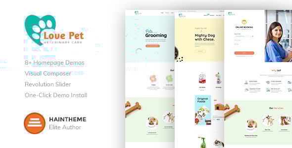 LovePet 1.4 - Pet Shop & Veterinary Theme