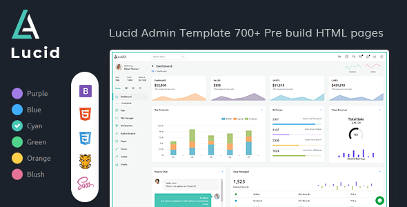 LUCID 2.2.206 - Bootstrap 4 & 5 Admin Dashboard Template