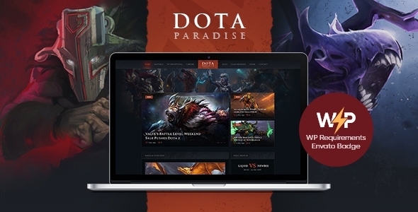 Ludos 2.1.3 - Paradise  Video Gaming & Esports WordPress Theme