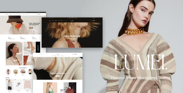 Lumei  Fashion Store WordPress Theme