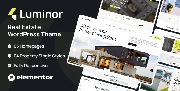 Luminor - Real Estate WordPress Theme