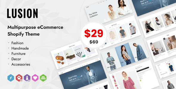 Lusion 2.2.8 - Multipurpose eCommerce Shopify Theme