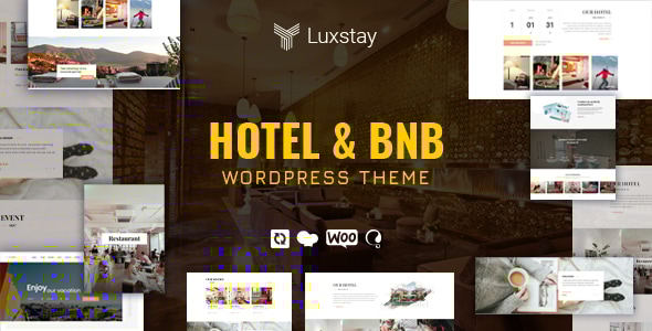 LuxStay 2.0 - Hotel & BnB WordPress Theme