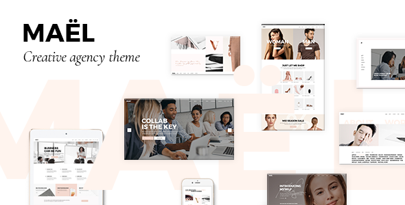 Maël 1.4.1 - Modern Creative Agency WordPress Theme