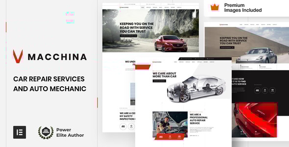 Macchina 6.9 - Auto Repair WordPress Theme