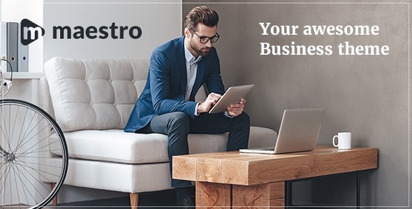 Maestro 1.2.5 - Business & Finance WordPress Theme