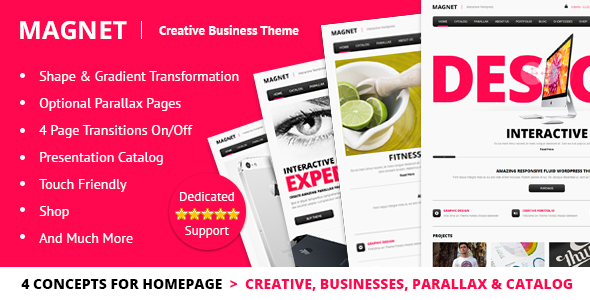 MAGNET 3.2.1 - Creative Business WordPress Theme