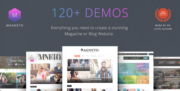Magneto 2.8 - ECommerce Newspaper WordPress Theme