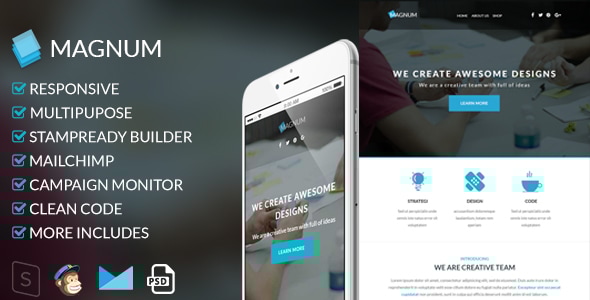 Magnum - Responsive Email Template