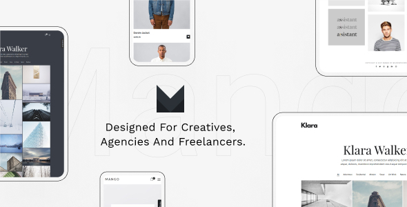 Mango 1.4.4 - Portfolio WordPress Theme for Creatives