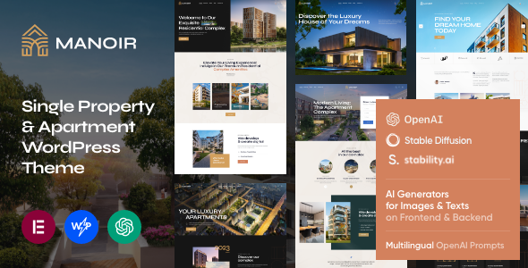 Manoir 1.15 - Single Property & Apartment WordPress Theme