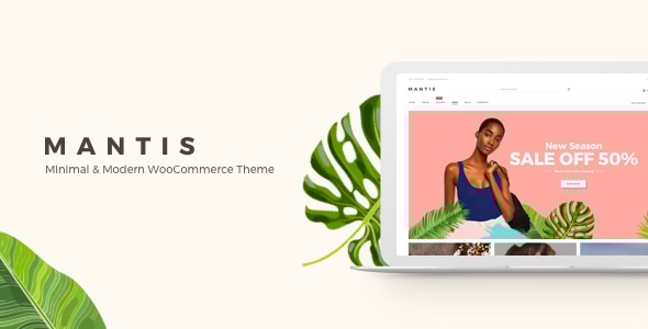 Mantis 1.6.0 - Minimal & Modern WooCommerce Theme