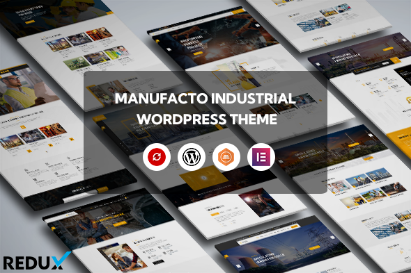 Manufacto 2.8.0 - Factory WordPress Theme
