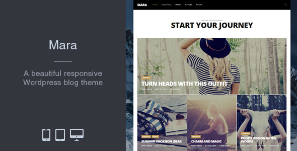 Mara 2.5.5 - Photo Blog WordPress Theme