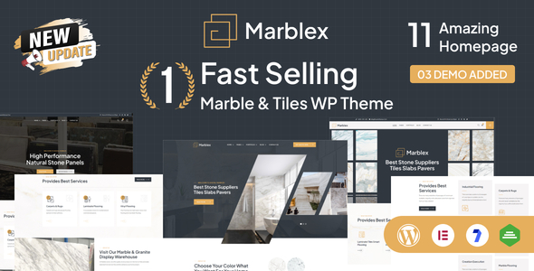 Marblex 2.3 - Marble & Tiles WordPress Theme