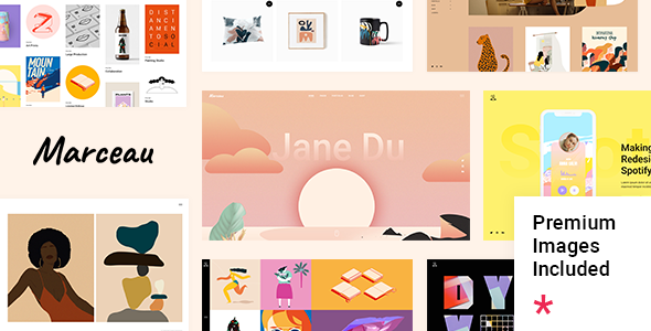 Marceau 1.5 - Creative Portfolio WordPress Theme