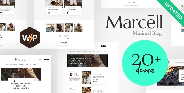 Marcell 1.2.14 - Personal Blog & Magazine WordPress Theme